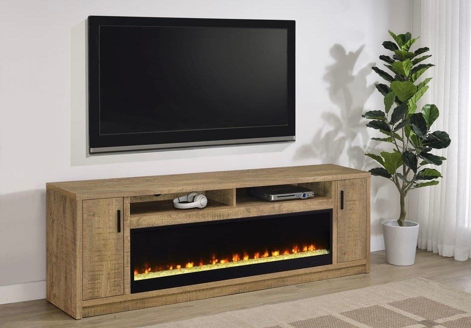 TV Stand fireplace

69” tv stand with built in fireplace. Completes any space

#LTKHome #LTKSeasonal #LTKU