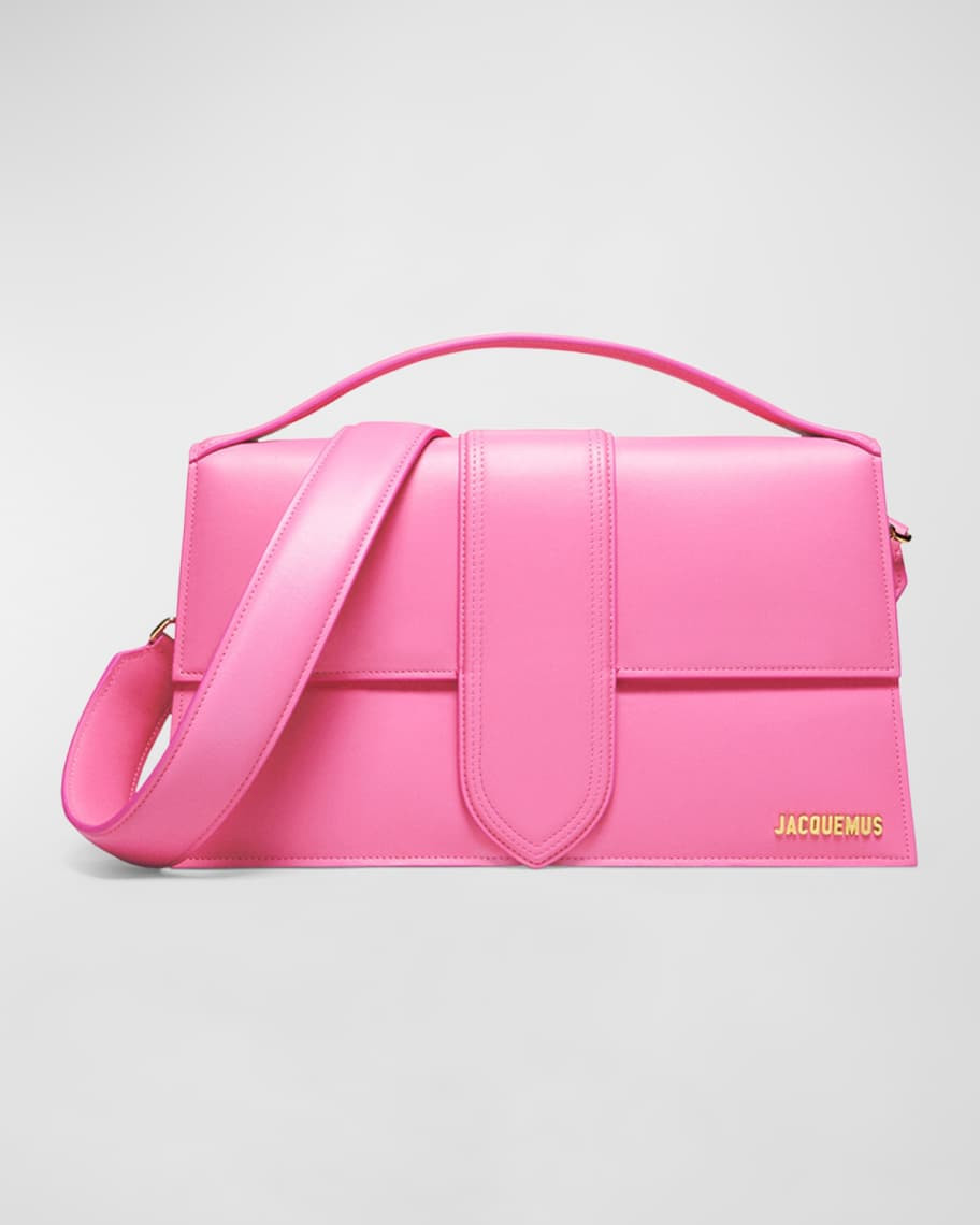 Jacquemus Le Bambinou Leather Top-Handle Bag | Neiman Marcus
