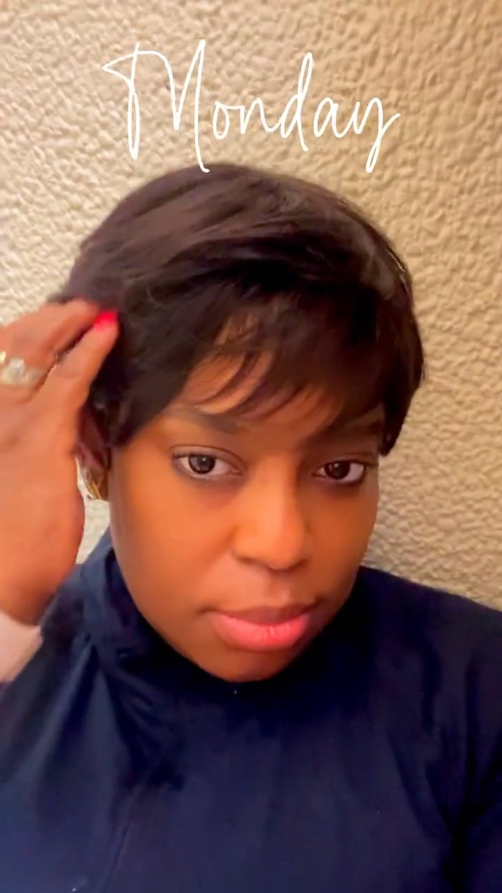 My new hair. Loving my wig from @Luvme Hair Got so many compliments. Perfect for Summer.
Earrings: @Louisvuitton
#hair #fashion #summer #hairstyle #short

#LTKgrwm #LTKvlog #LTKSeasonal