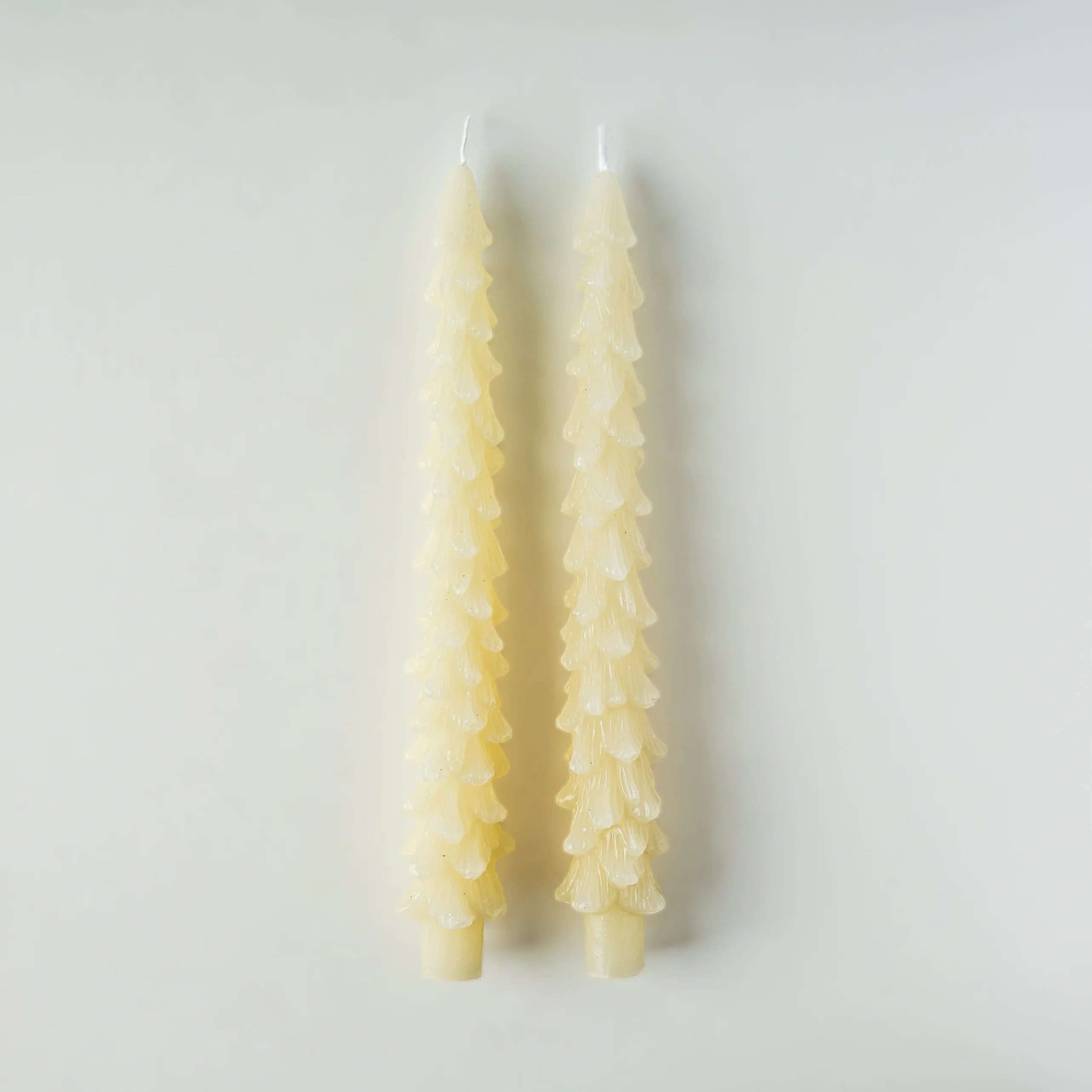 Christmas Tree Taper Candle | Set of 2 | MJHome