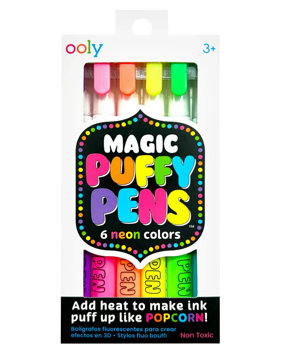 Magic Neon Puffy Pens | ish Boutique