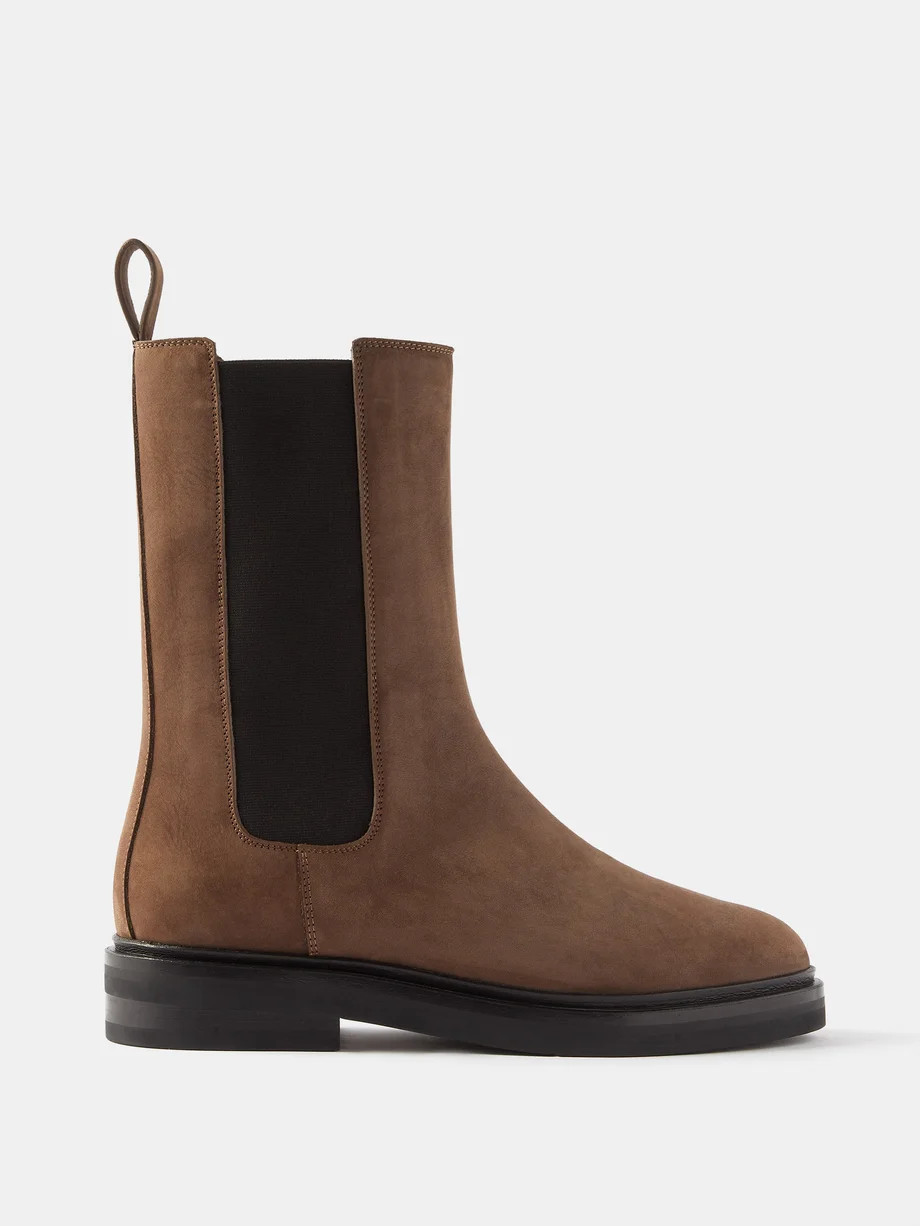 Nubuck-leather Chelsea boots | Legres | Matches (UK)