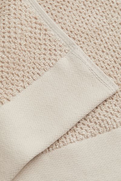 2-pack Cotton Terry Guest Towels - Light beige - Home All | H&M US | H&M (US + CA)