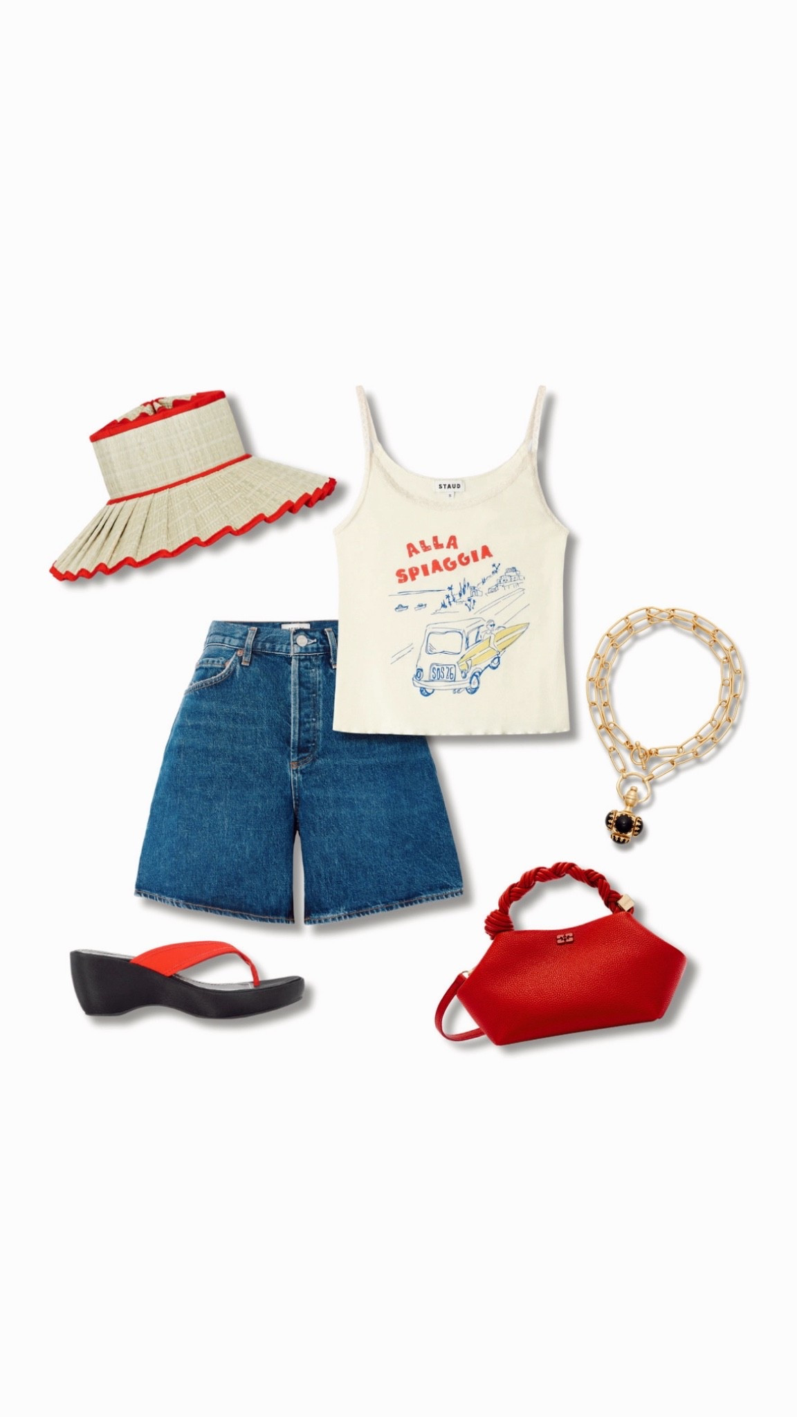 what i would wear in italy🇮🇹
- top is staud
- shoes are staud

#LTKootd #LTKTravel #LTKSeasonal