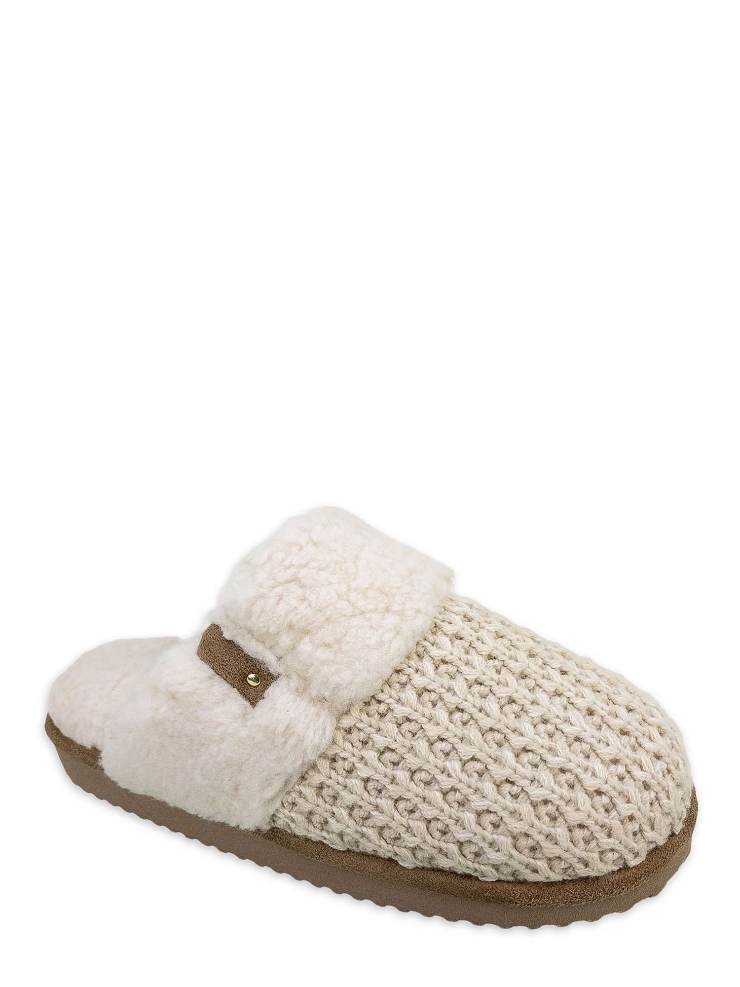 Secret Treasures Women's Knit Scuff Slipper | Walmart (US)