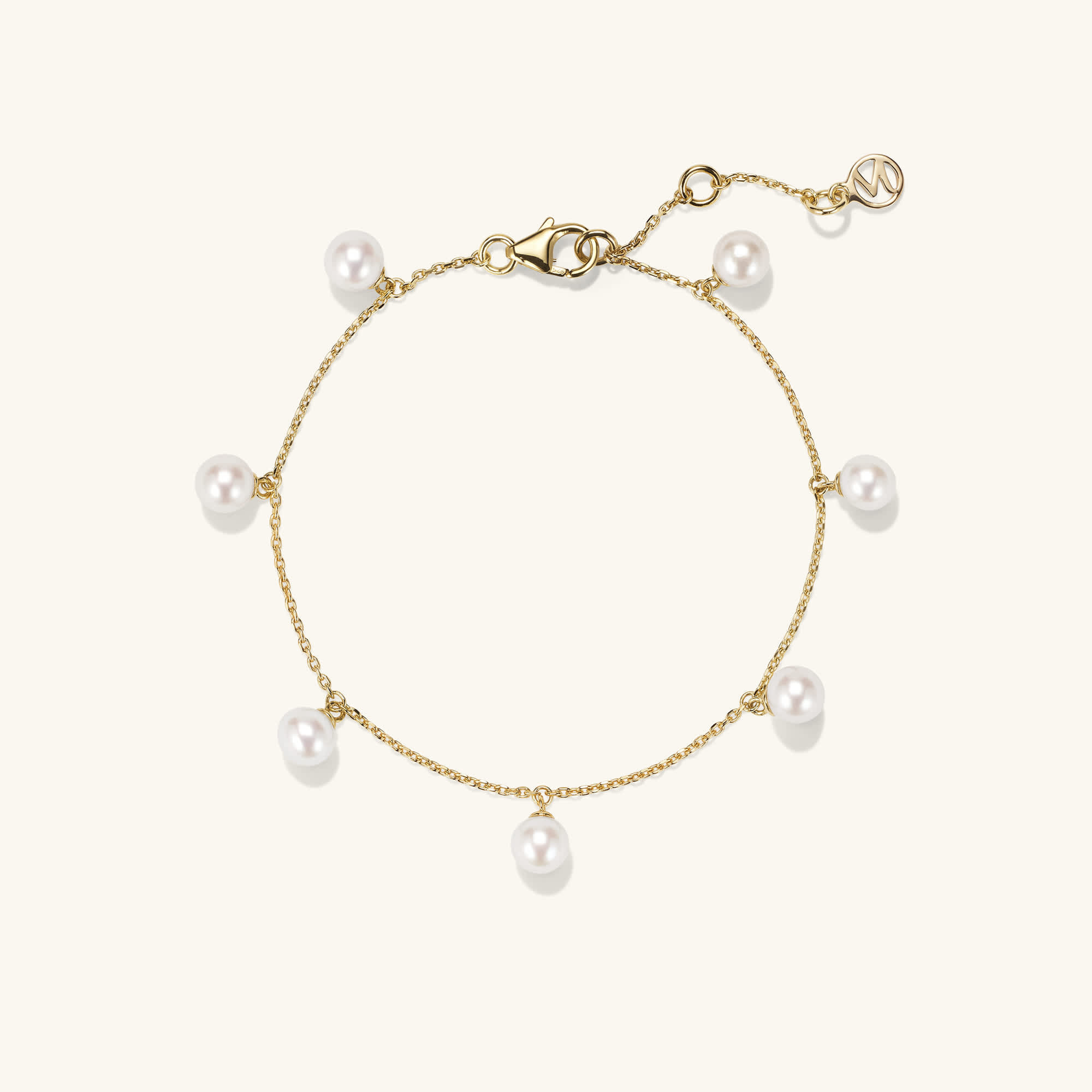 Mini Pearl Satellite Bracelet: Handcrafted in 18k Gold Vermeil | Mejuri | Mejuri (Global)