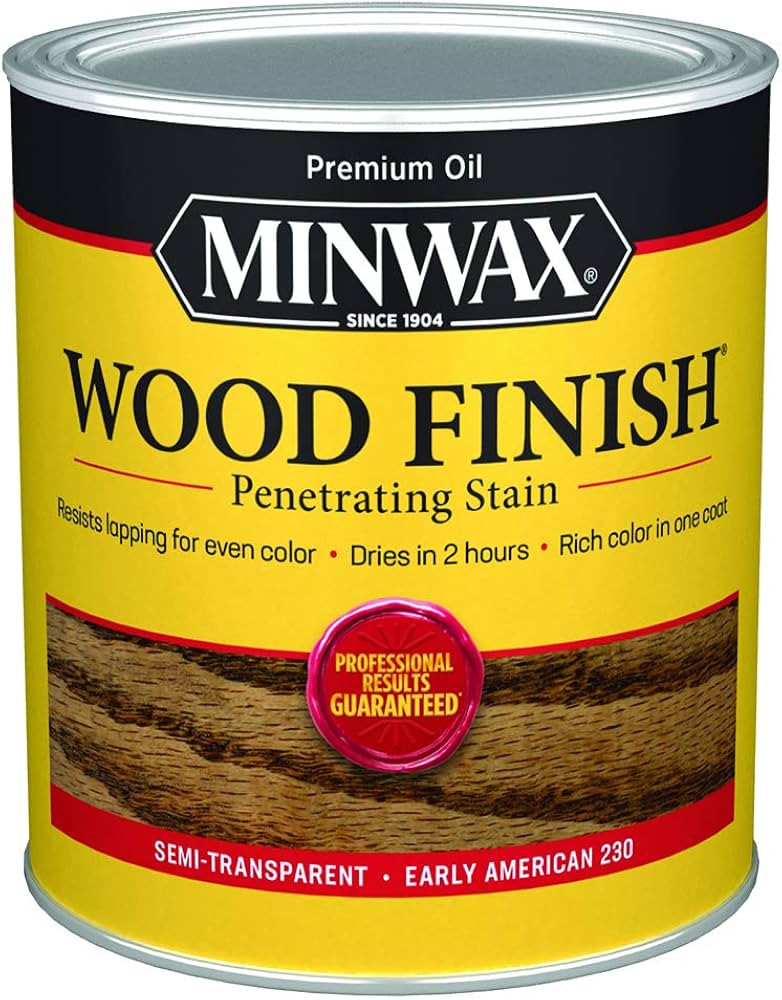 Minwax 70008444 Wood Finish, Early American, 1 Quart | Amazon (US)