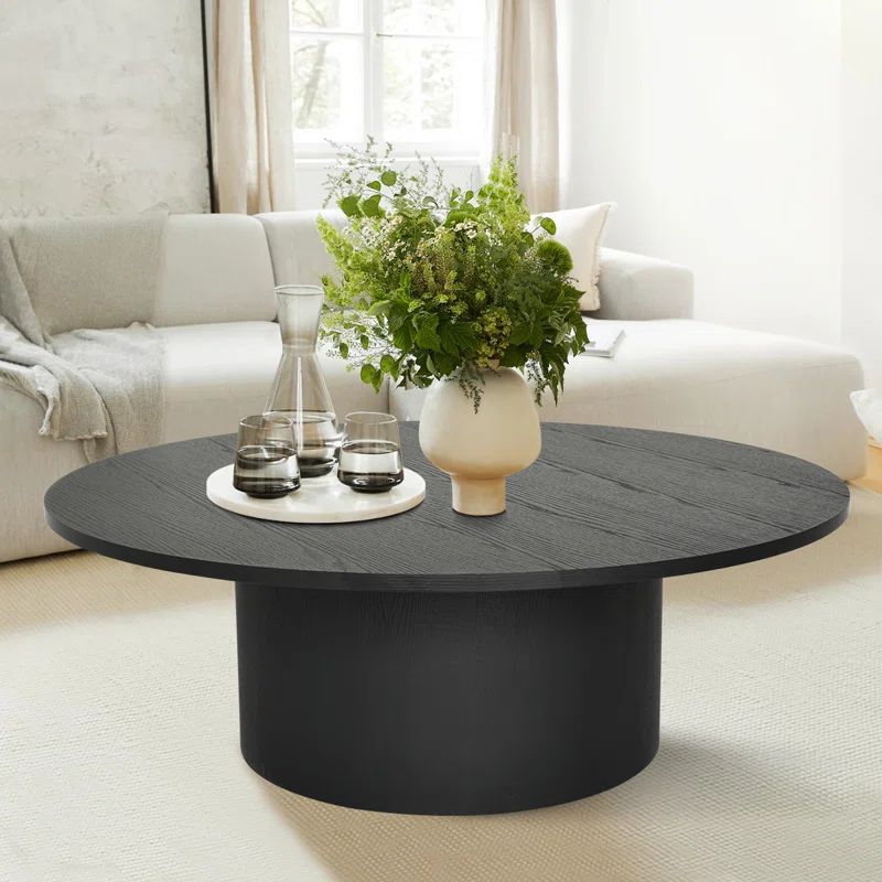 Giann Pedestal 40" Coffee Table | Wayfair North America