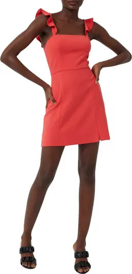 Whisper Ruffle Strap Minidress | Nordstrom