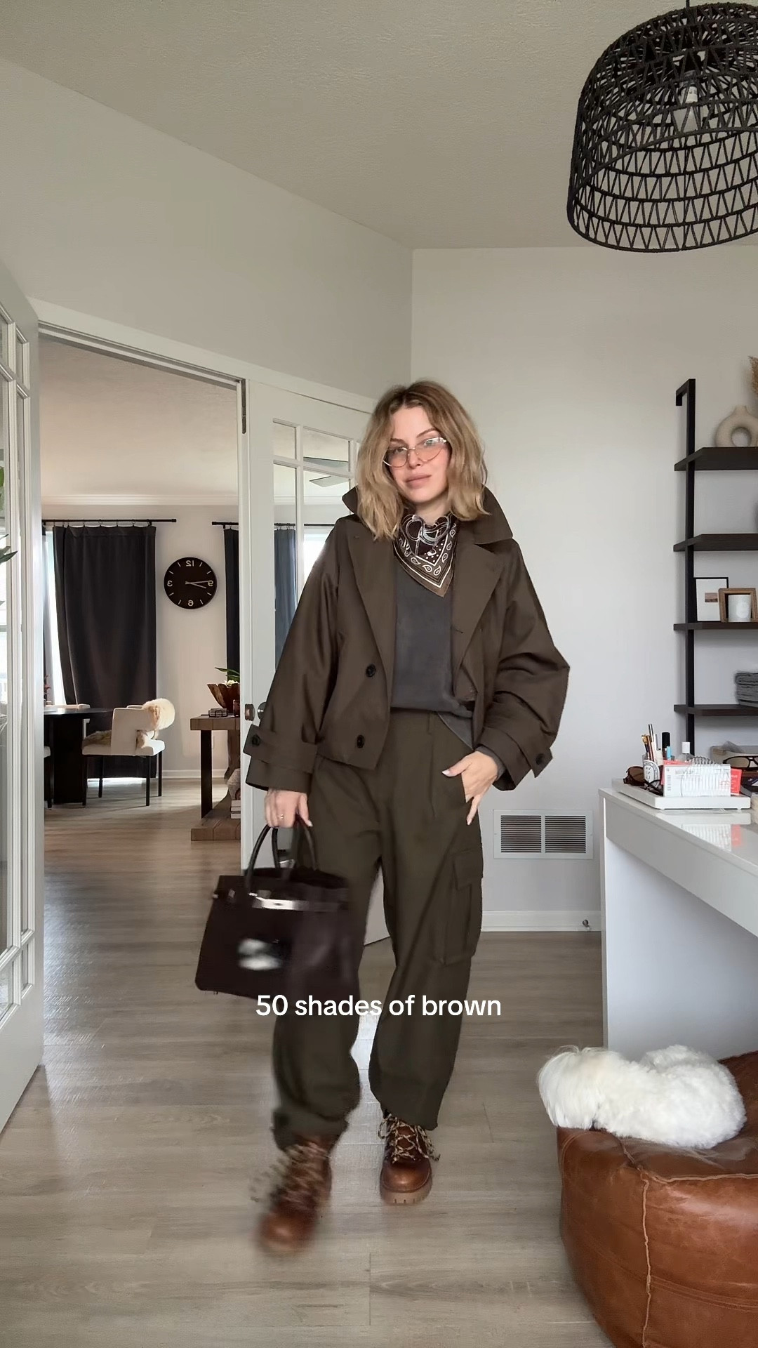 HM cargo trousers look and feel much more luxe. Went up a size to a 6 and love how they fit more baggy  

#LTKSaleAlert #LTKWorkwear #LTKOver40