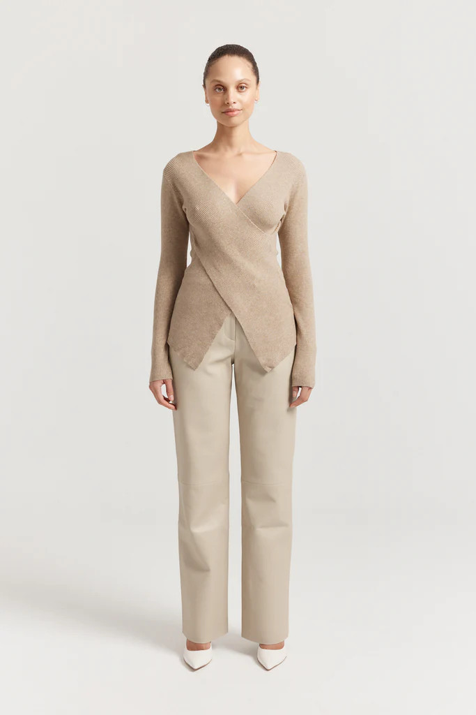 Edie Wrap Knit | Henne