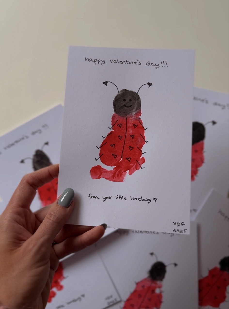 an easy Valentine's Day craft with the kiddos!!

#LTKFamily #LTKSeasonal #LTKBaby