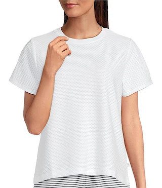 Addison Bay Walnut Crew Neck Short Sleeve Tee | Dillard's | Dillard's