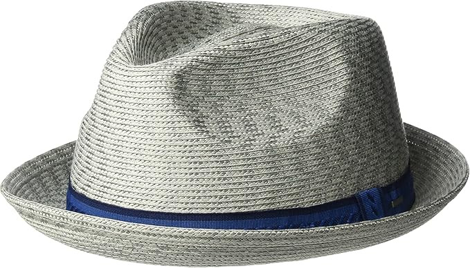 Bailey of Hollywood Men's Mannes Braided Fedora Trilby Hat | Amazon (US)