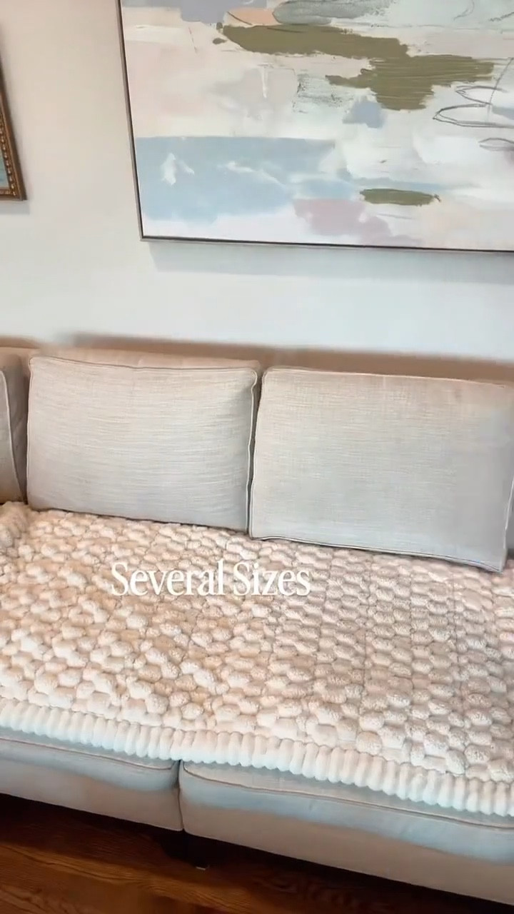 This Amazon find has been such a good one for our home. It’s soft enough to feel like a blanket, protects the furniture, and still looks pretty enough to leave out every day. We love that it feels practical without taking away from the room.

#LTKSeasonal #LTKHome #LTKdayinmylife