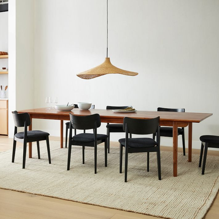 Keira Solid Wood Expandable Dining Table (60"–94") | West Elm (US)