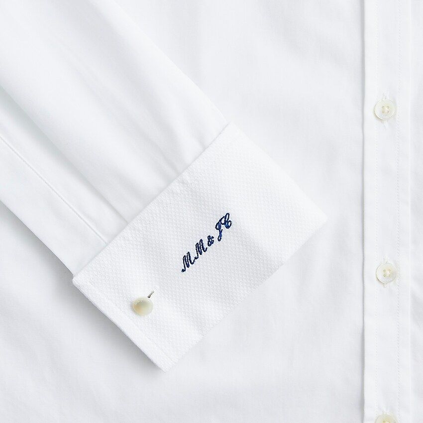 Marie Marot X J.Crew cotton poplin tuxedo shirt | J.Crew US