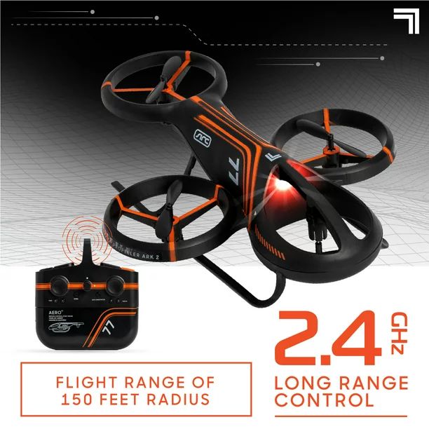 Sharper Image Rechargeable Aero Stunt Drone, Includes 9 Built-In Led Lights, Features Auto Landin... | Walmart (US)