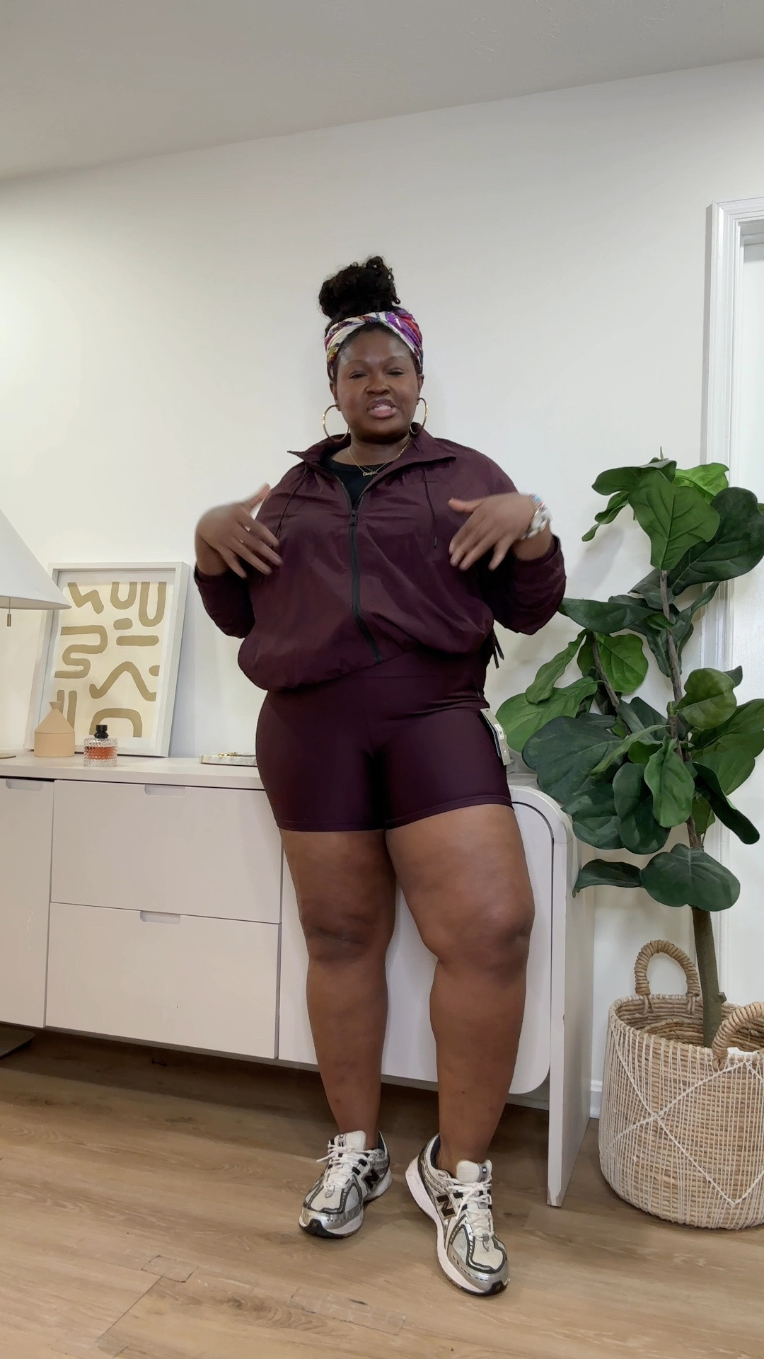 When you want to feel comfortable but still look styled, matching sets are always a good choice. The coordinated look makes any casual day feel more intentional.   burgundy matching set, activewear set, athleisure outfit, fall athleisure, women’s workout clothes, cozy lounge set, casual outfit ideas, plus size activewear, curvy fashion, everyday outfit ideas, travel outfit, comfy outfit, matching two piece set, sneakers outfit, fall wardrobe essentials, LTK fashion

#LTKSeasonal #LTKootd #LTKActive