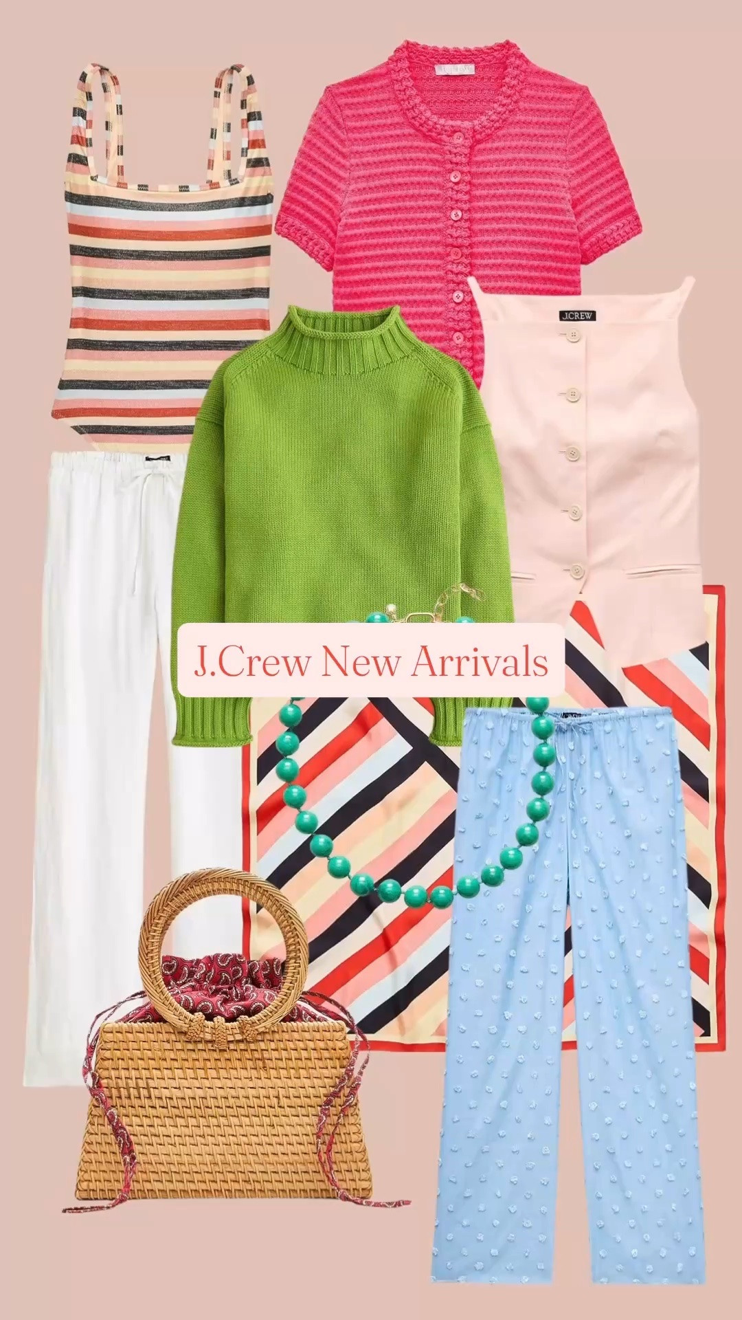 J.Crew new arrivals! I really love these light blow beach pants with the pom poms- feels very Milennial & they’re so cute! Also, I just found out you can get your Rollneck Sweater monogrammed so now I have to pick another color! 

#LTKootd #LTKgrwm #LTKSeasonal