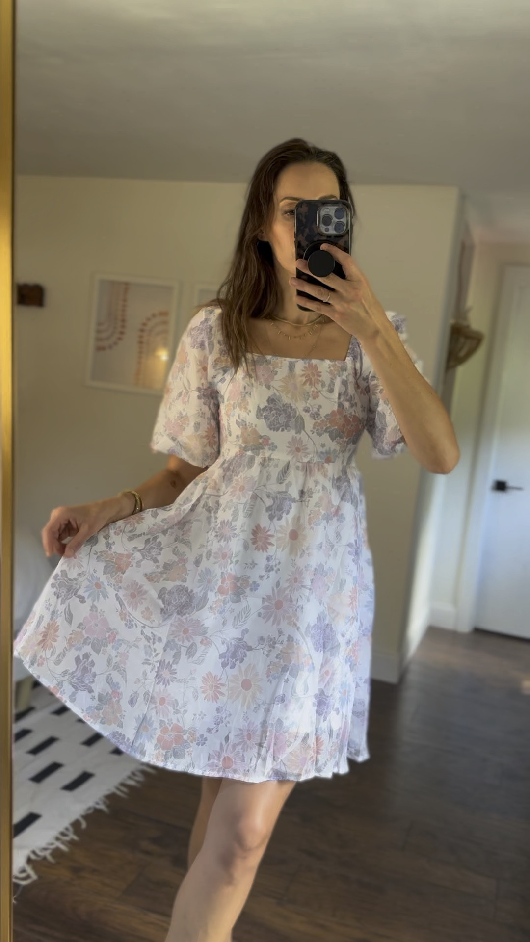 Such a cute date night dress for the summer!! Love the muted floral pattern. Amazon find! Wearing small and it has some room but love the fit.

Also makes a cute wedding guest dress!



#LTKWedding
