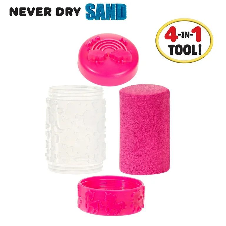 Wonder Factory Never Dry Single Sand – Magenta - Never Dries Out and Gluten Free | Walmart (US)