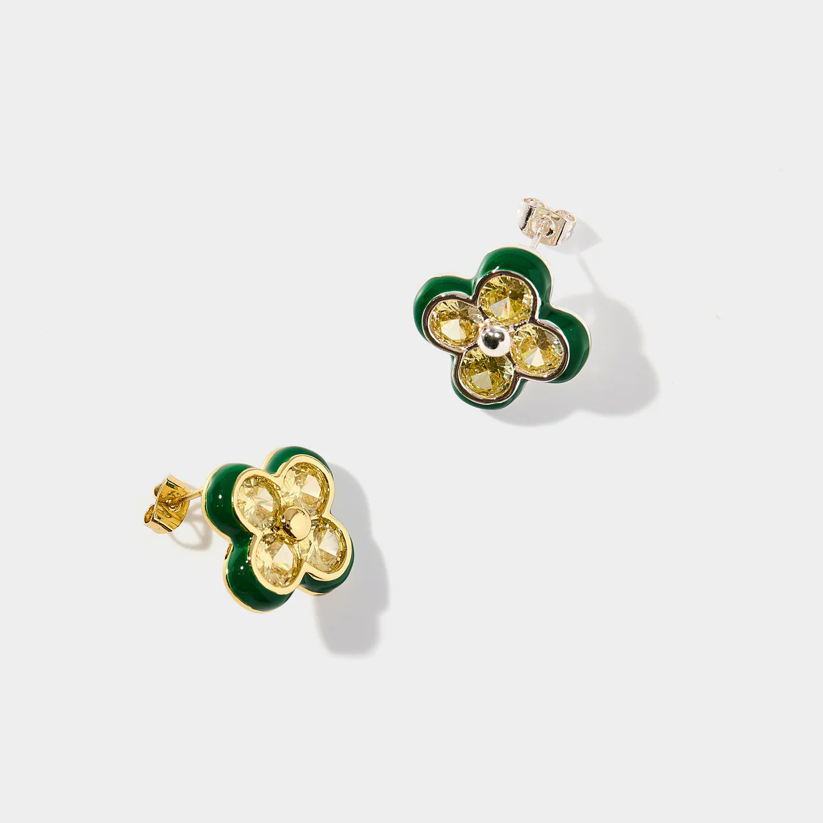 Clover Stud Earrings | Allie + Bess