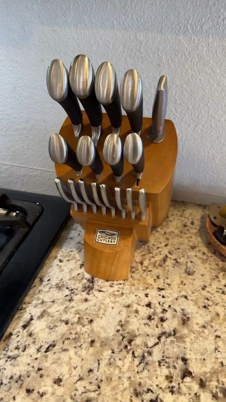 This knife set was a wedding gift from 6 years ago and it is  still chopping away!

#LTKfamily #LTKGiftGuide #LTKVideo