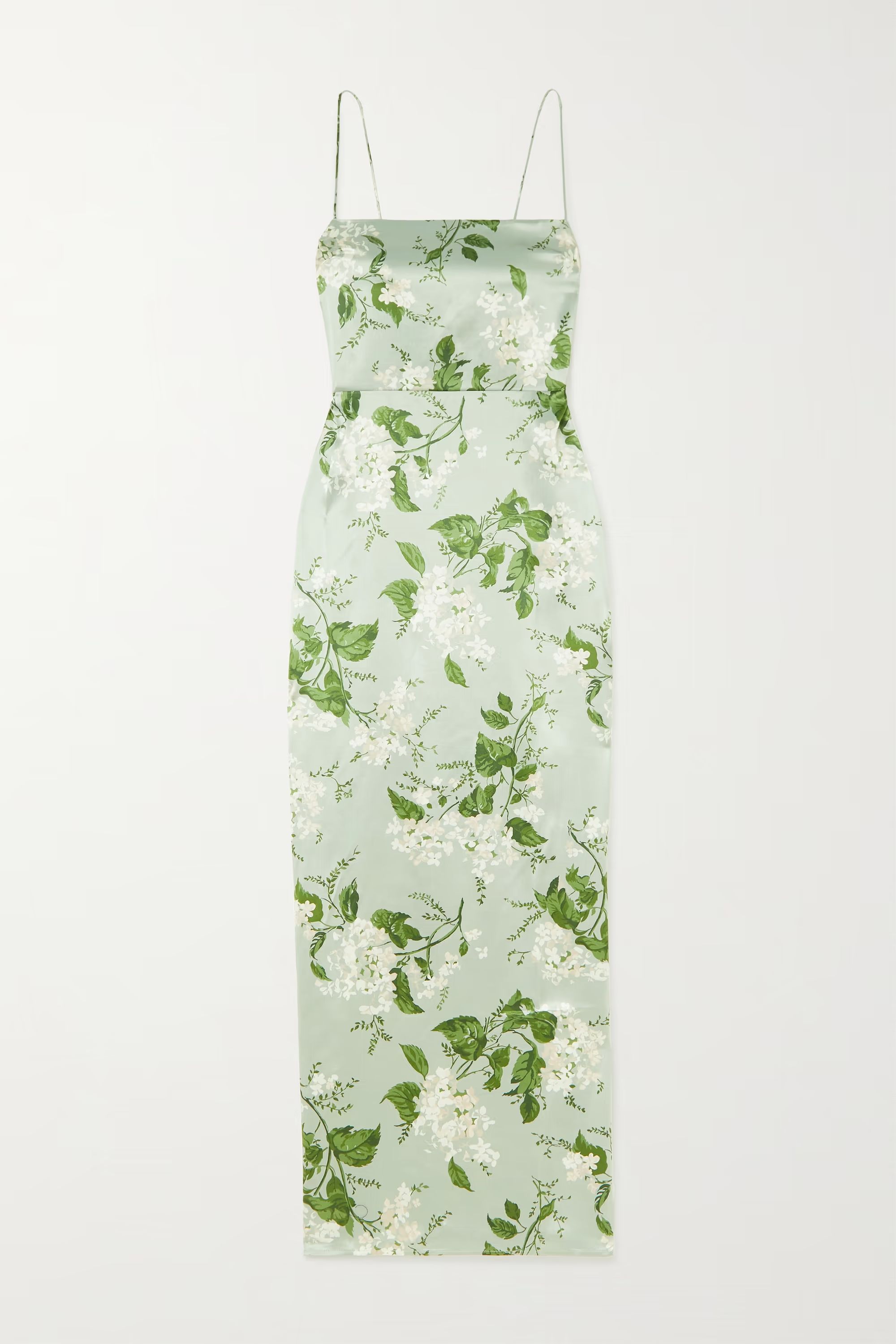 Frankie floral-print silk-charmeuse maxi dress | NET-A-PORTER (US)