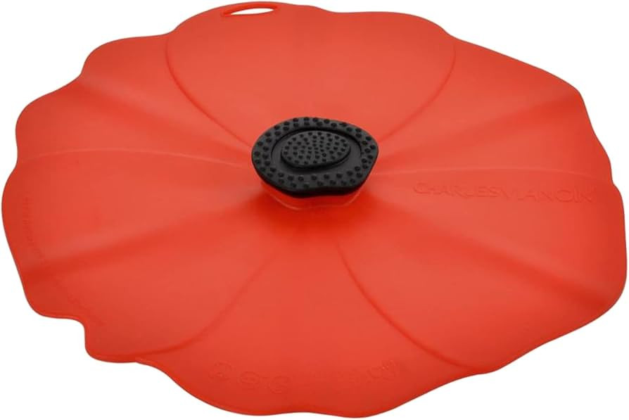 Charles Viancin - Poppy Silicone Lid for Food Storage and Cooking - 13''/33cm - Airtight Seal on ... | Amazon (US)