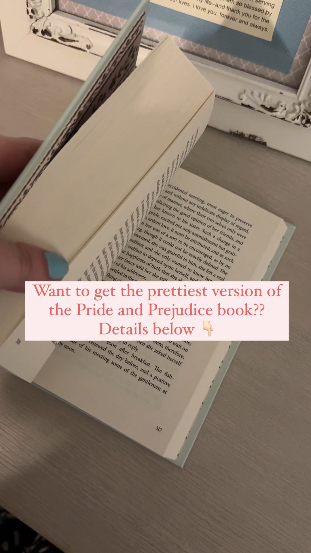 The prettiest cover of pride and prejudice! Love this for my little girl’s room! 

#LTKfindsunder50 #LTKVideo #LTKGiftGuide
