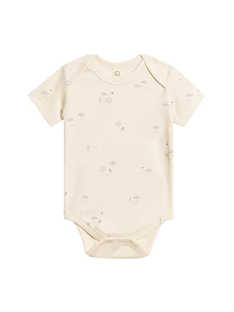 Colored Organics Unisex Newborn 100% Organic Cotton Bodysuit - Short Sleeve Infant One Piece - Ba... | Amazon (US)