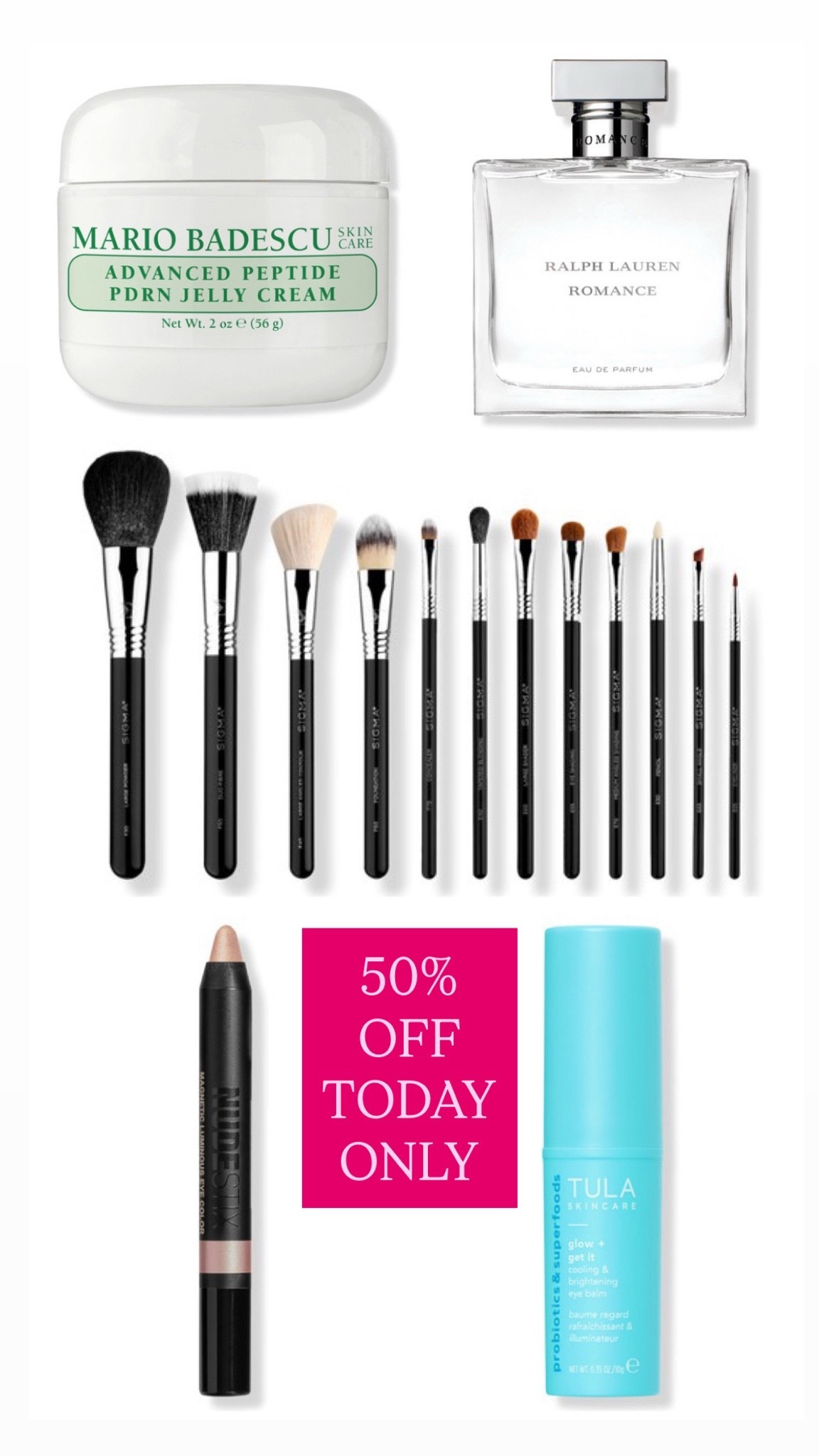 Ulta sale! 50% off today only!

#LTKSaleAlert #LTKBeauty
