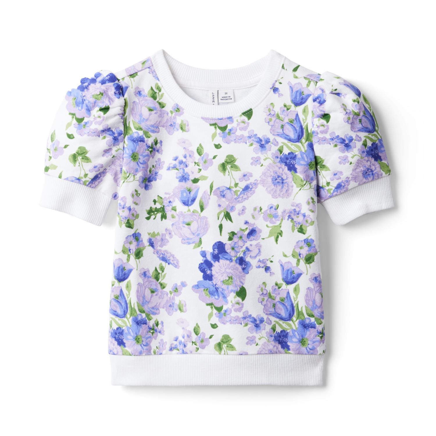 Floral French Terry Sweatshirt | Janie and Jack