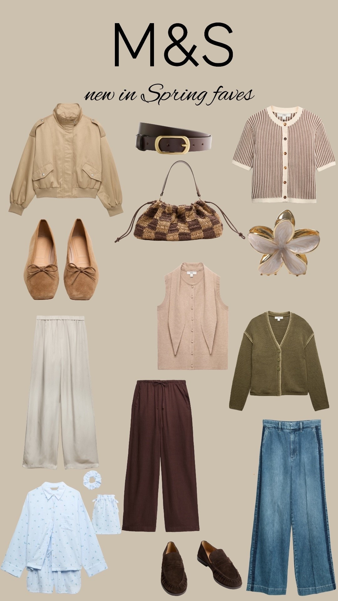 M&S New In Spring 🌺

Trench, ballet, knit, cardigan, jeans, linen trousers, belt

#LTKspringtrends #LTKootd #LTKUK