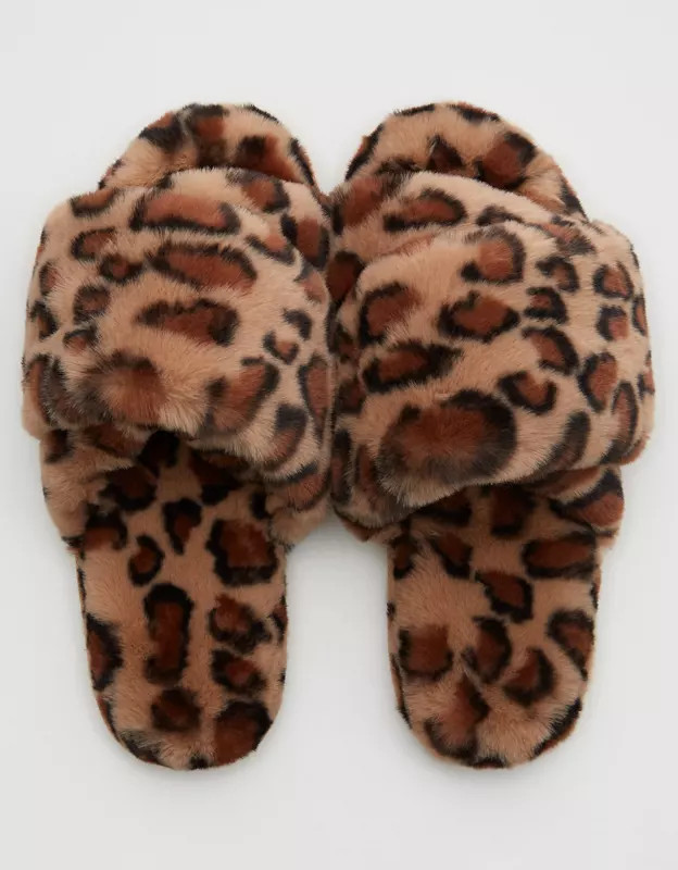 Aerie Fur Slides | Aerie