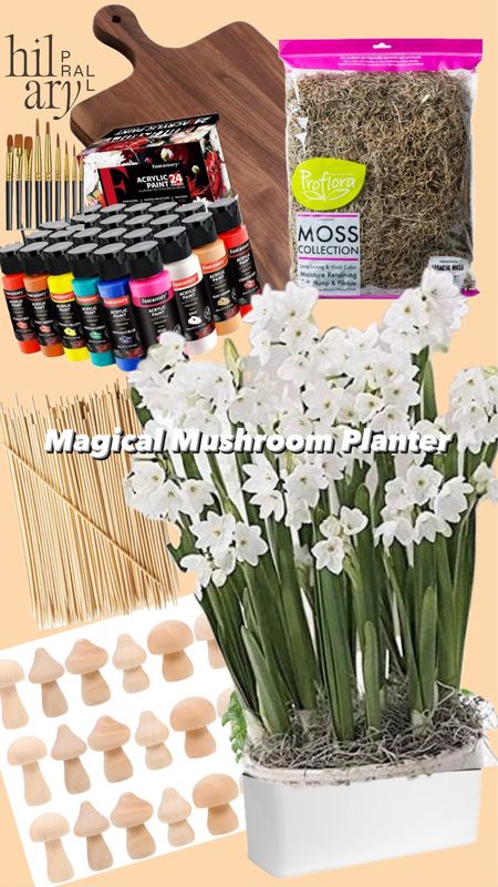 Magical mushroom planter-perfect for springtime and Easter 

#LTKfamily #LTKSeasonal #LTKhome