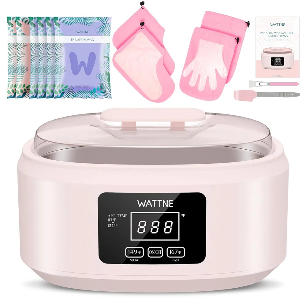 Paraffin Wax Machine for Hand and Feet -Paraffin Wax Warmer Moisturizing Kit Auto-time and Keep W... | Amazon (US)