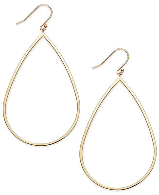 14k Gold Vermeil Earrings, Teardrop Dangle Earrings (Also in Sterling Silver) | Macy's