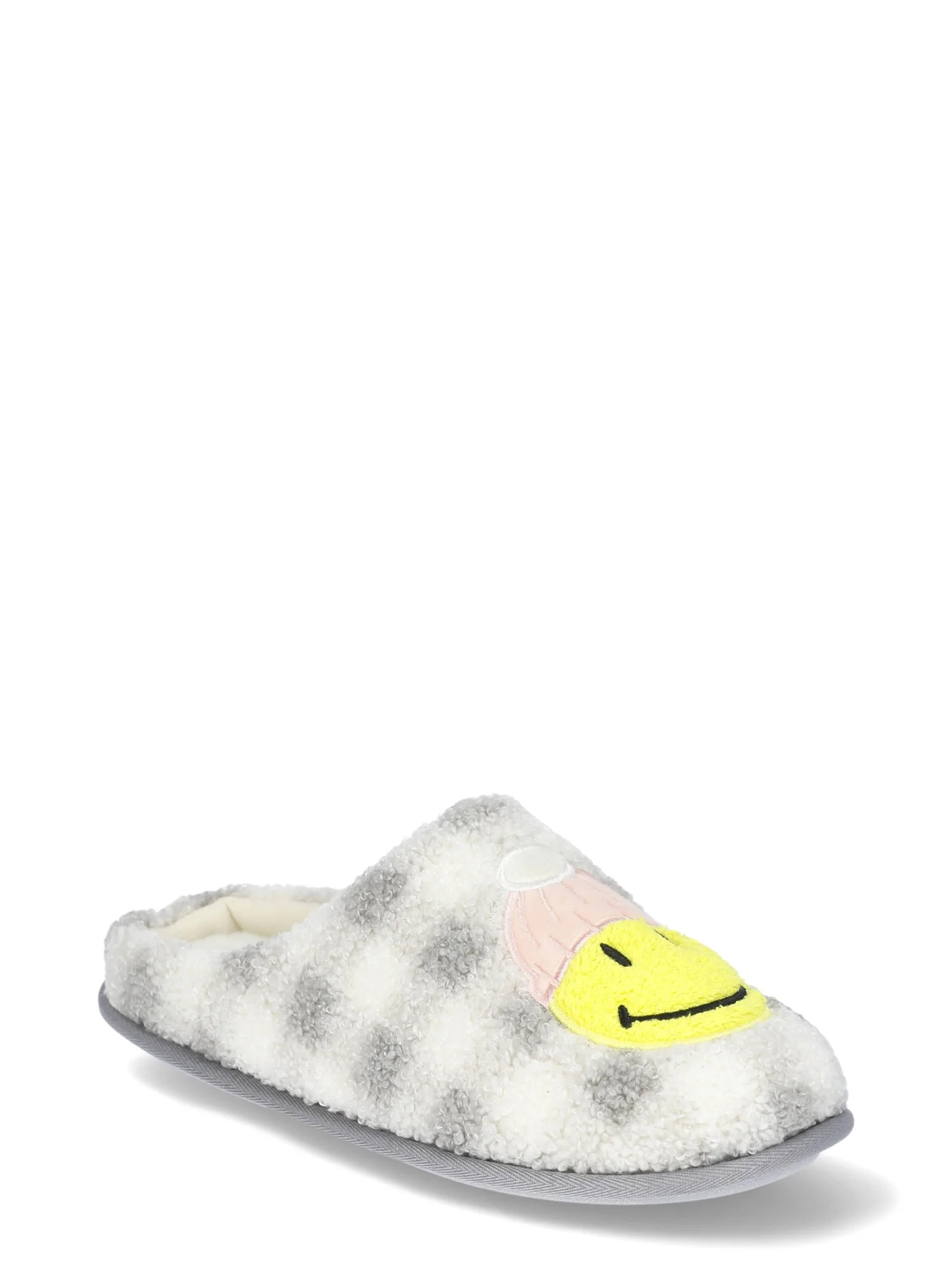 Dakota Fleece Women's Smiley Cozy Comfort Slippers - Walmart.com | Walmart (US)