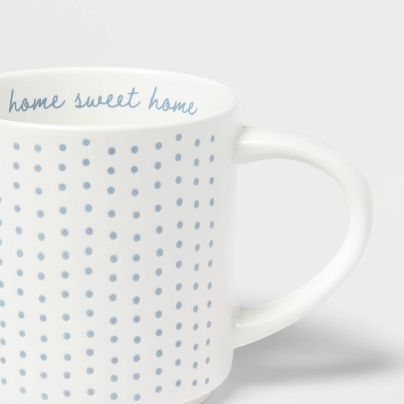 16oz Stoneware Home Sweet Home Mug - Threshold™ | Target