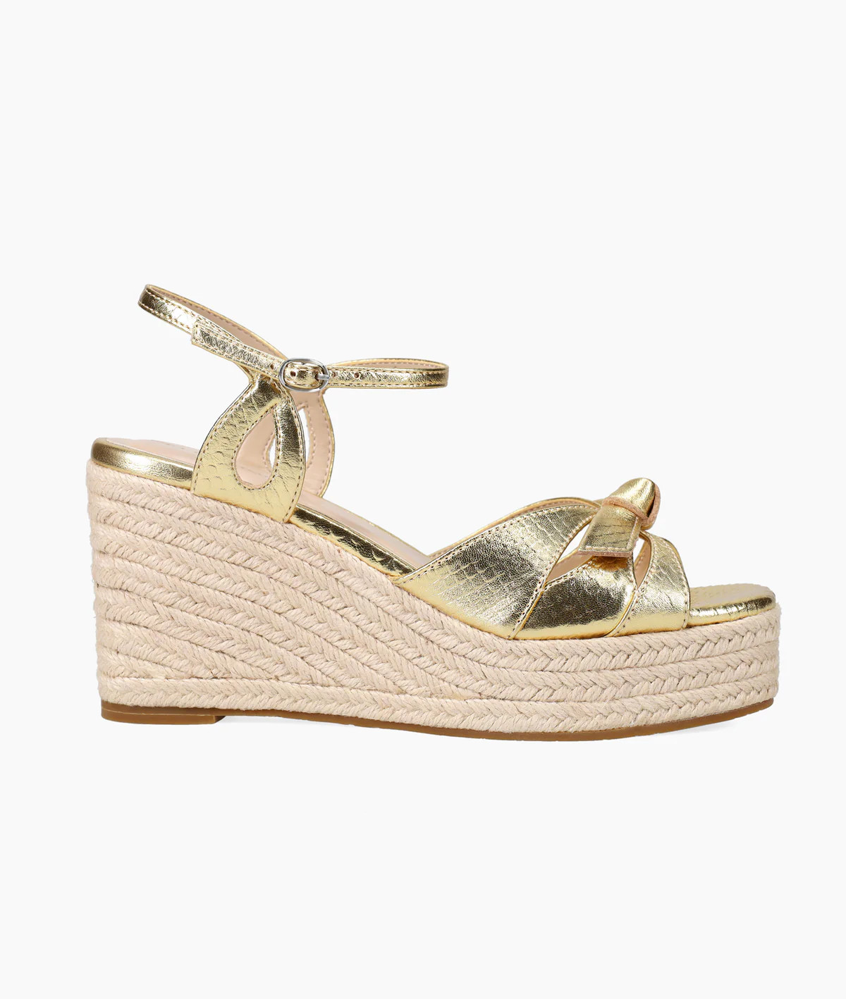 Elbie Wedge - Gold | Pelle Moda