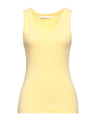 Michael Stars Woman Tank top Yellow Size ONESIZE Cotton | YOOX (US)