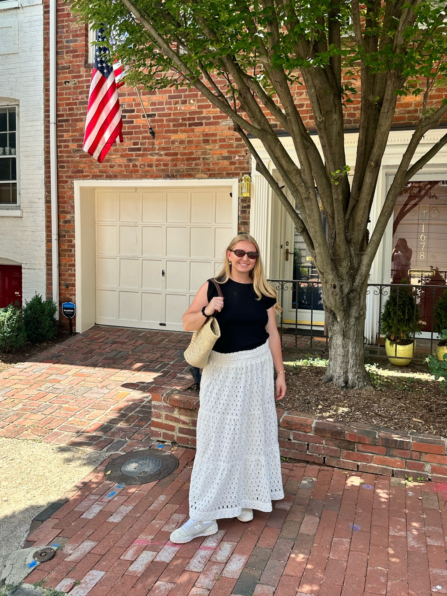 summer eyelet maxi skirt 🤍

#LTKstyletip #LTKSeasonal #LTKU