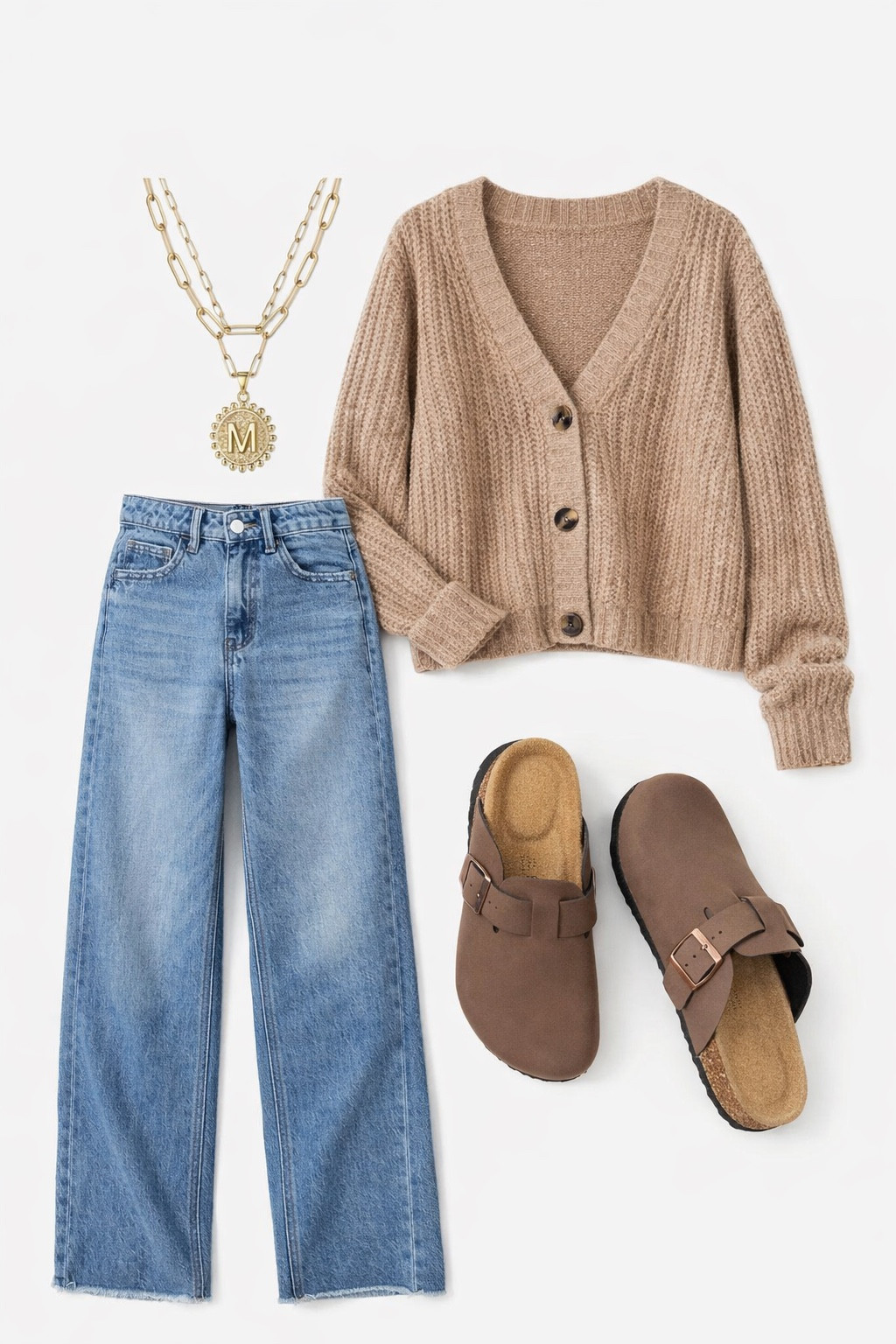 The kind of outfit you throw on and instantly feel put together. Cozy knits, classic denim, and my go-to clogs that I wear everywhere. Easy mom outfit, running errands or coffee dates approved.

#LTKmomlife #LTKselfcare #LTKootd