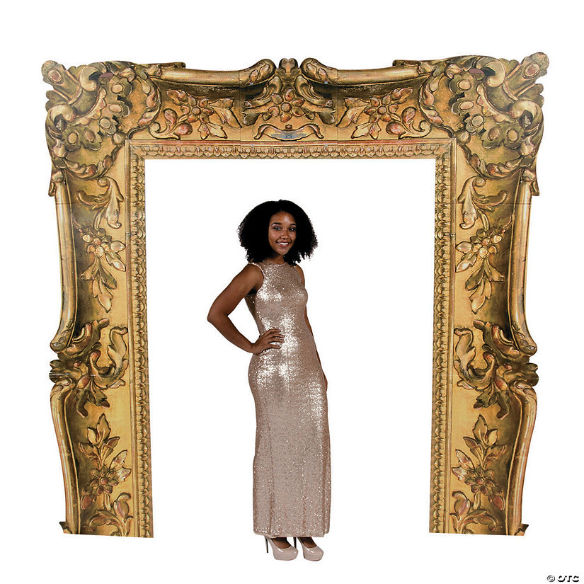 105" Masquerade Ball Arch Cardboard Stand-Up | Oriental Trading Company