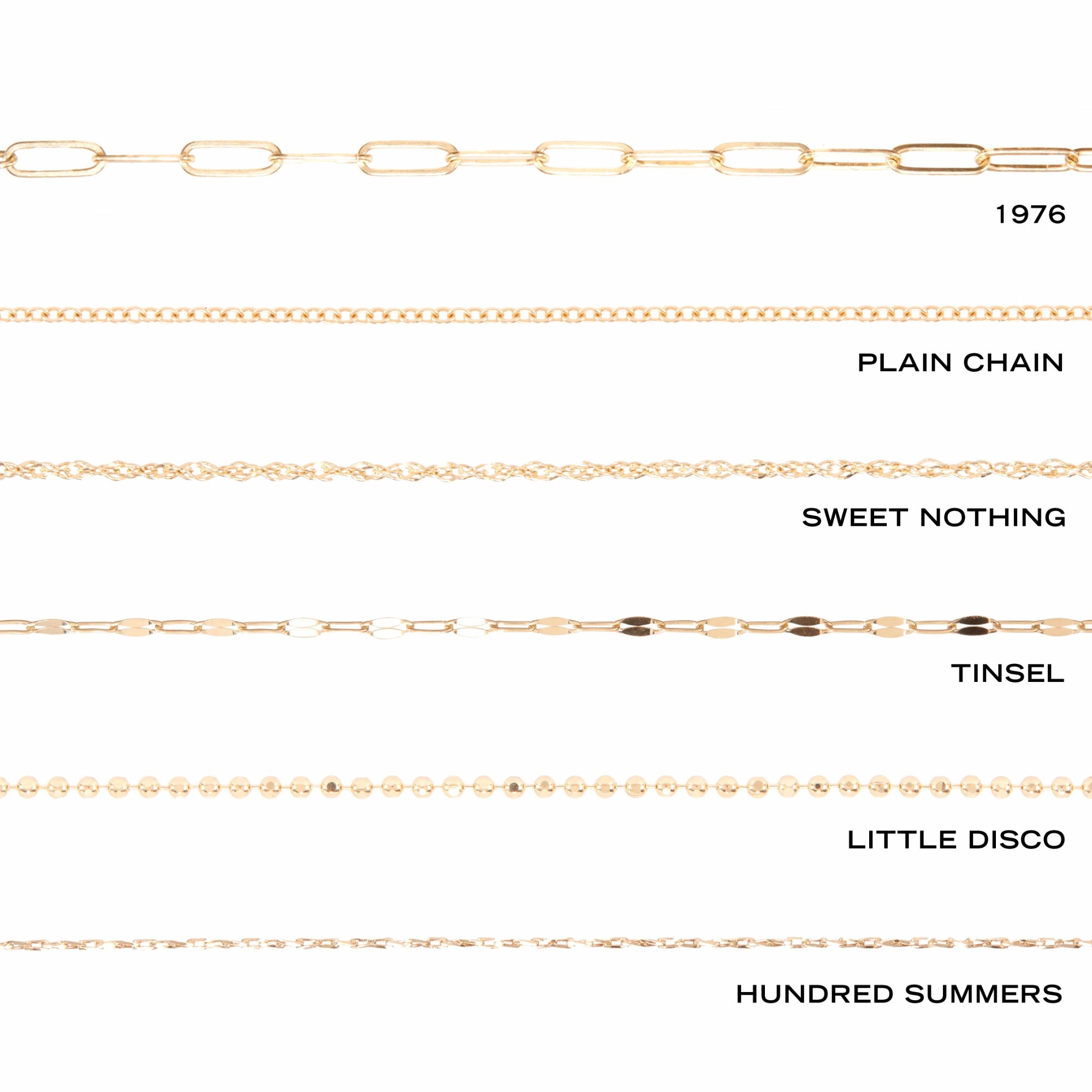 Sweet Nothing Gold Chain Bracelet | Catbird