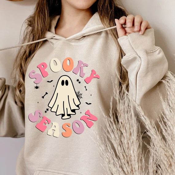 Spooky Season Sweatshirt Crewneck Sweatshirt Spooky - Etsy | Etsy (US)