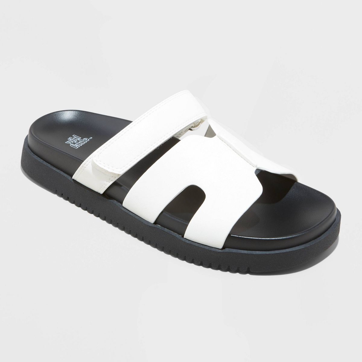 Women's Hayley Slide Sandals - Wild Fable™ White 6.5 | Target