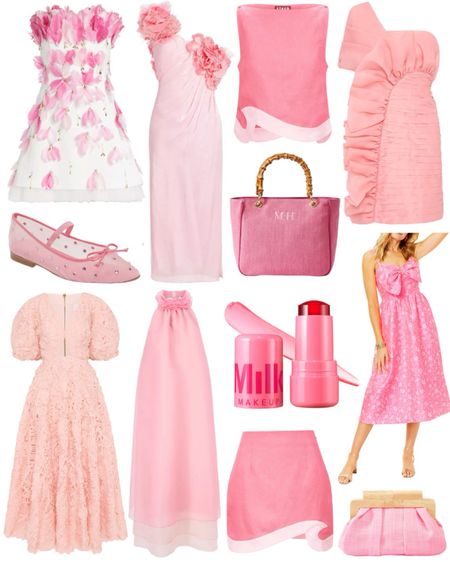 Pretty in pink 💕 Love these spring dresses, date night outfit ideas and spring outfits. Comment and let me know your favorite! 

#LTKwedding #LTKparties #LTKSeasonal